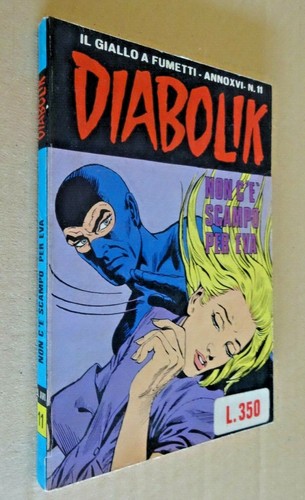 Diabolik anno xvi - diabolik, (16°)