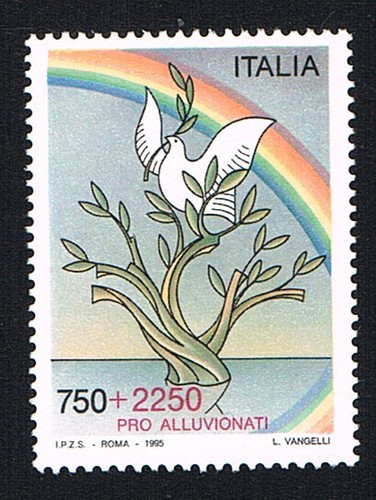 Italia francobollo pro - francobollo,