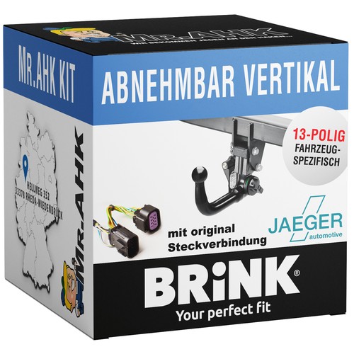 Brink gancio traino - di, vert