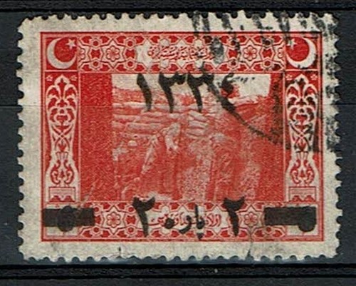 Turchia francobollo 1918 - turchia,