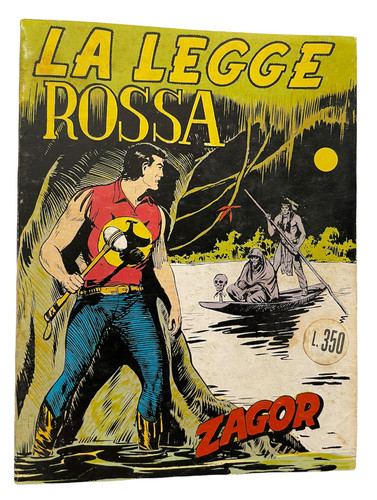 Zagor scritta rossa - zagor,