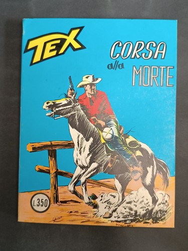 Fumetto tex corsa alla - corsa,