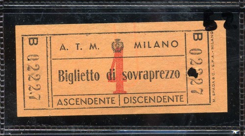 Biglietto atm tram milano - atm,